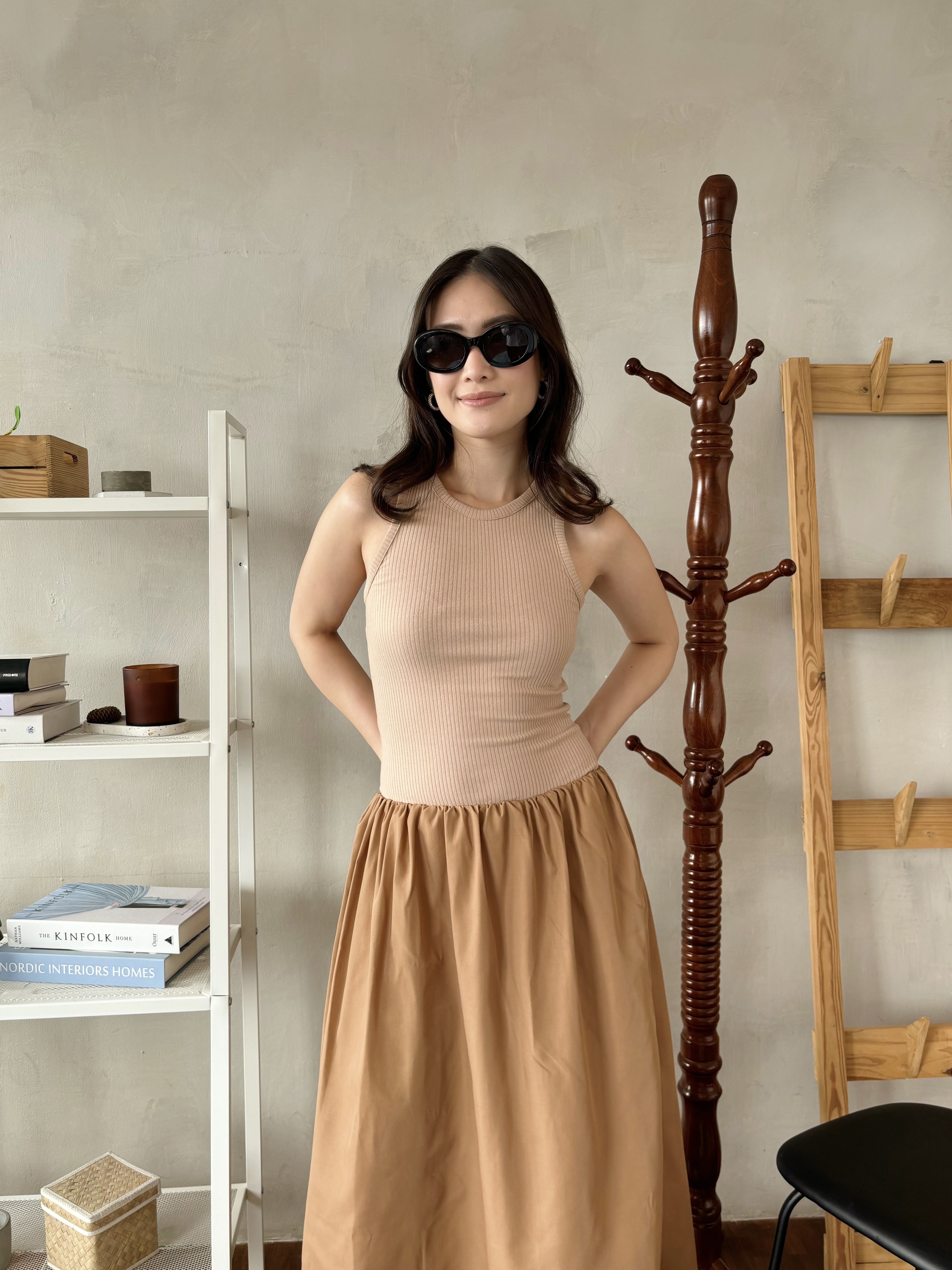 Eloise Dress - Khaki