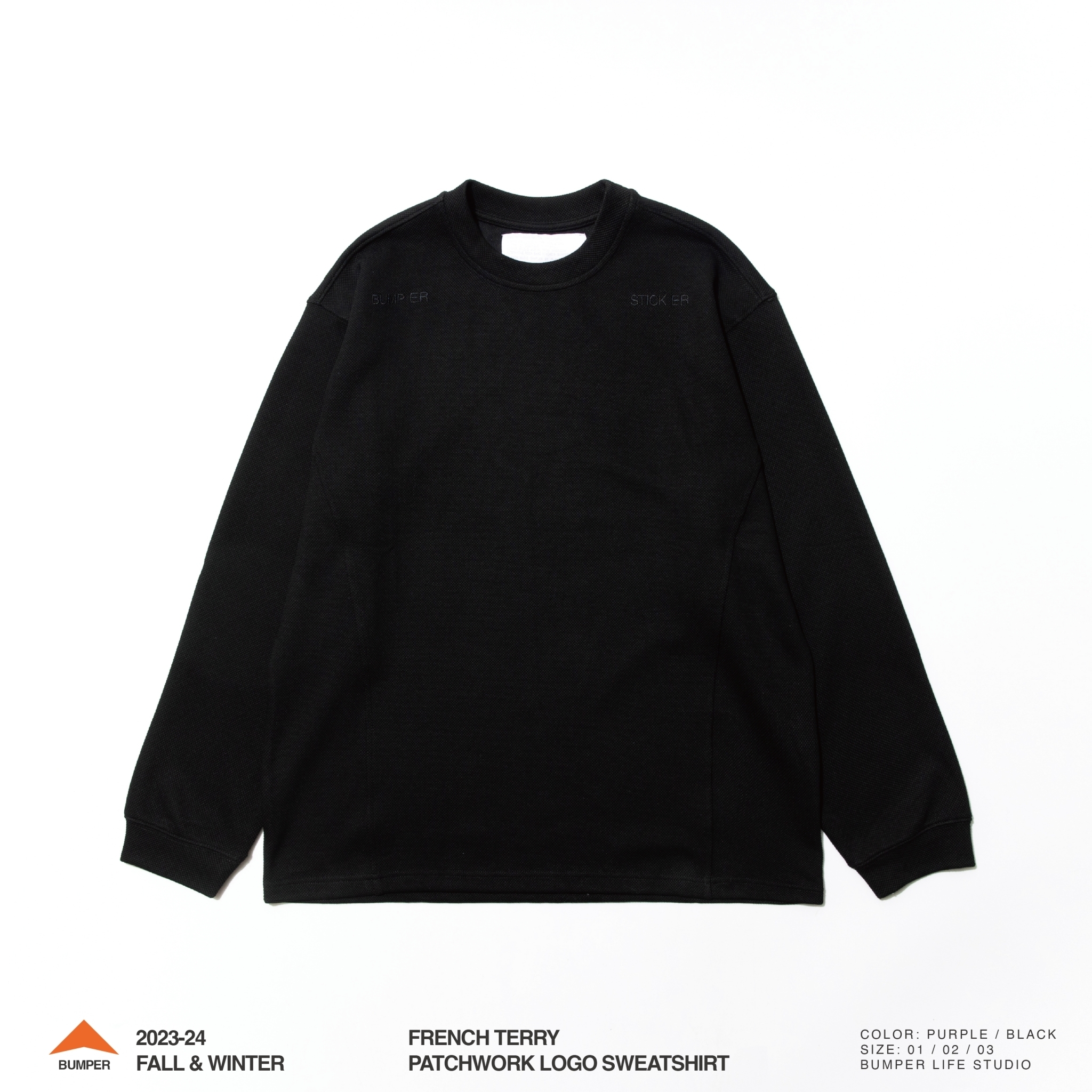 BUMPER 珠蒂棉長TEE