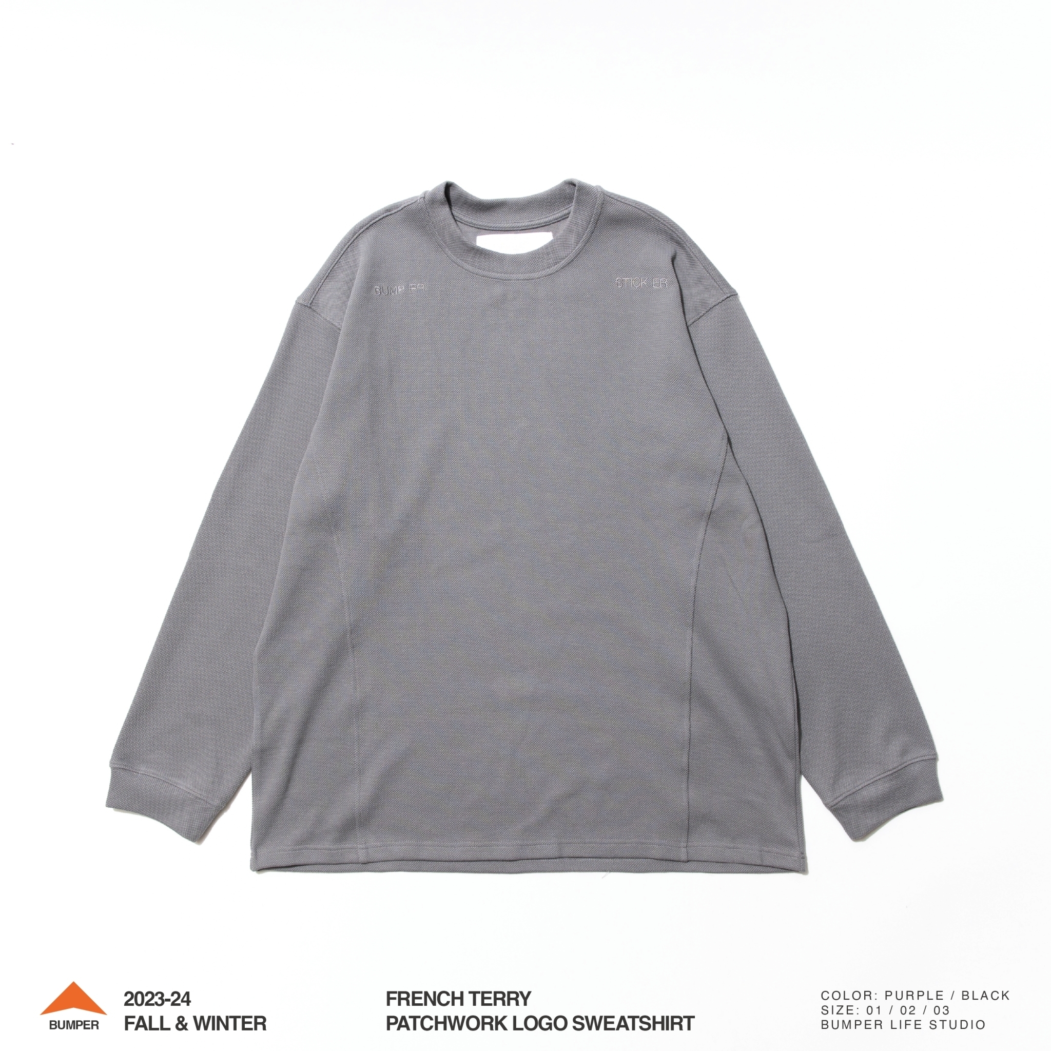 BUMPER 珠蒂棉長TEE