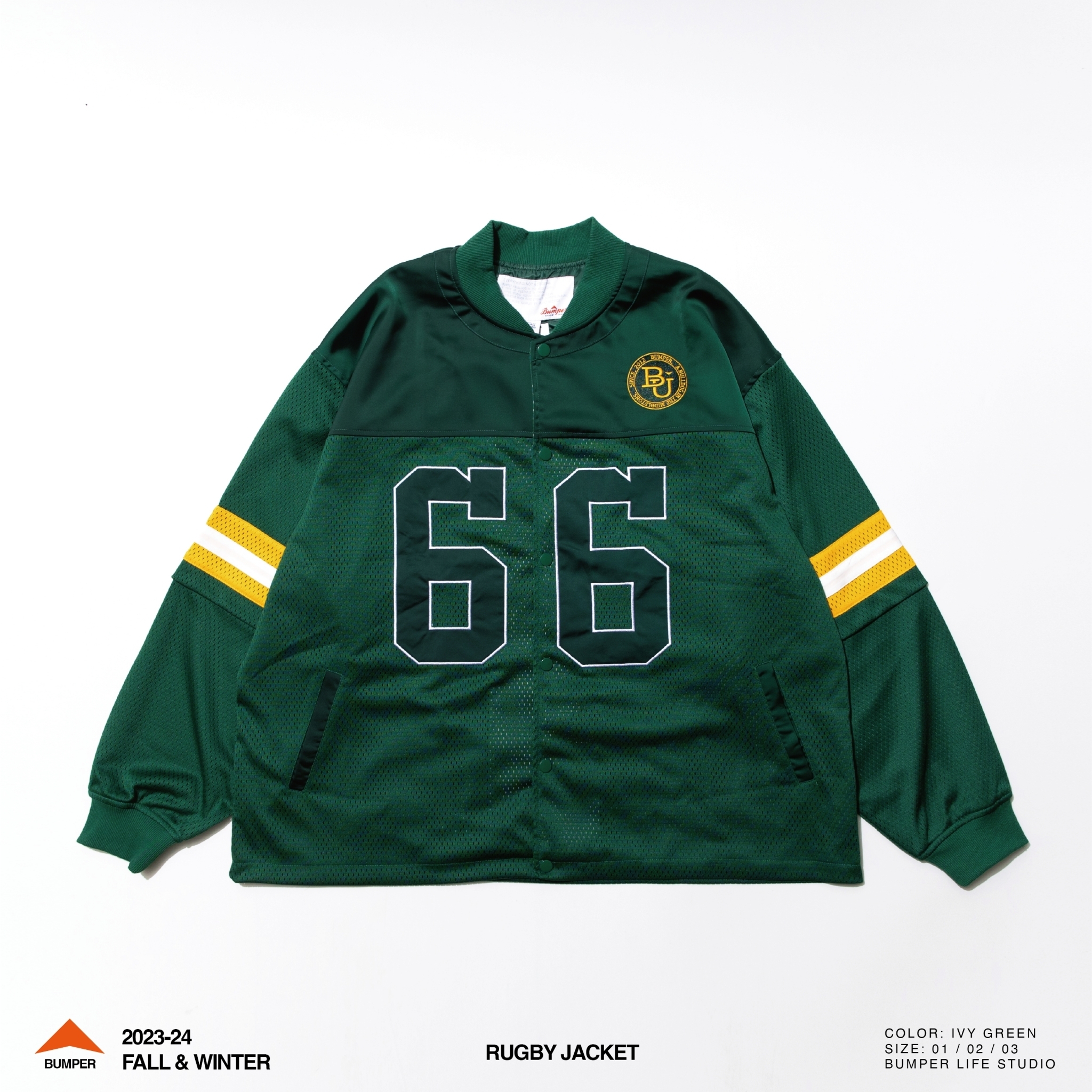 BUMPER 球衣棒球外套