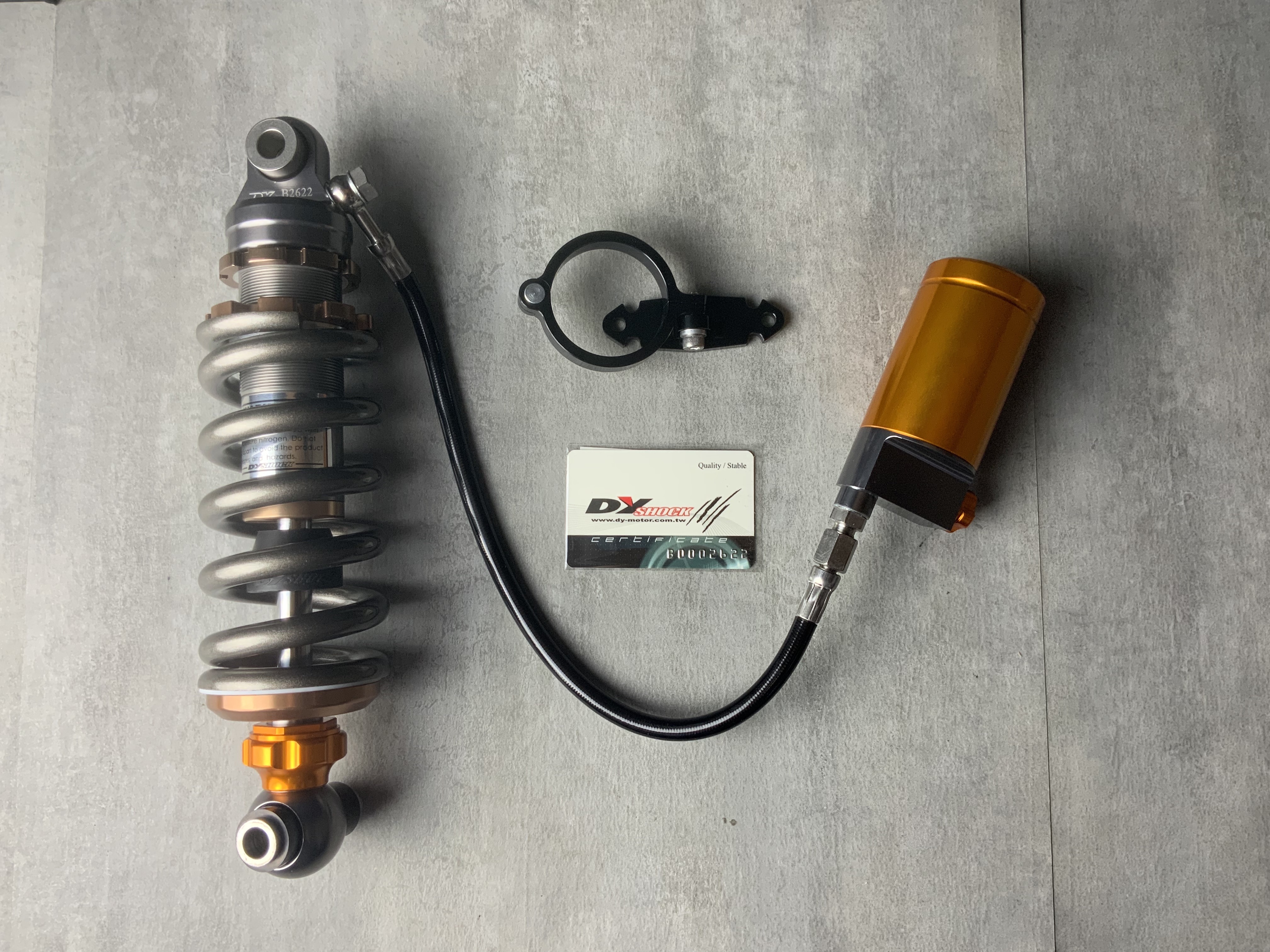 【DY】PRO 雙向可調 外牽氣瓶 後叉 避震器 中置 後避震 檔車 速克達