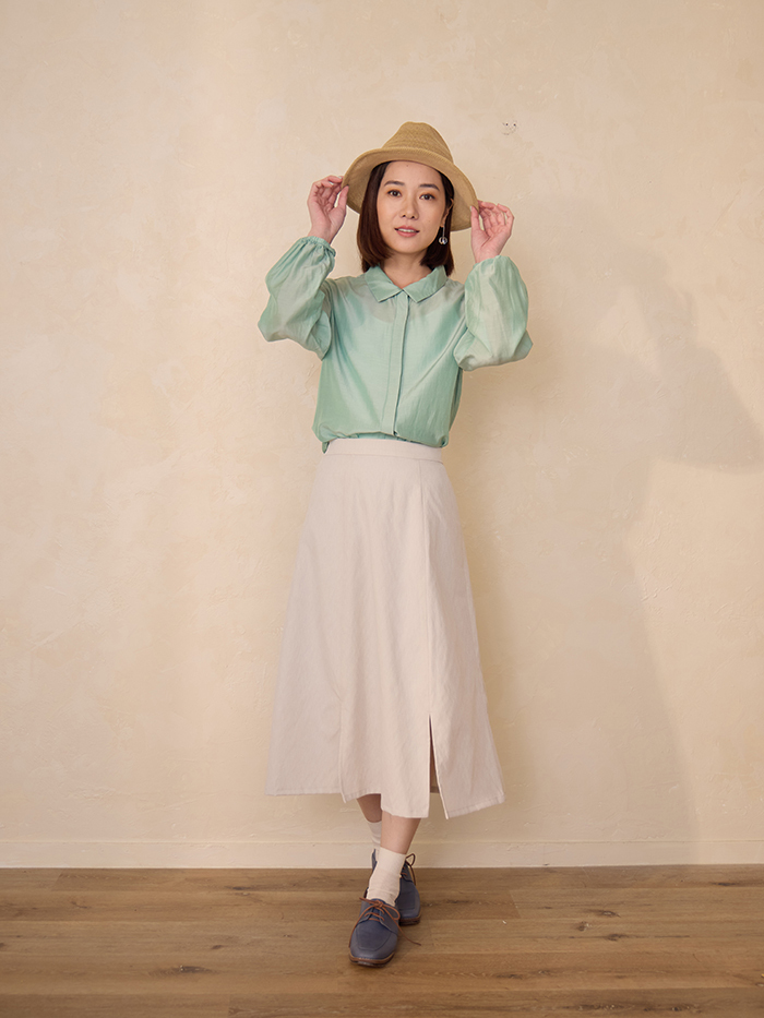 微笑雲朵擺裙-海沫