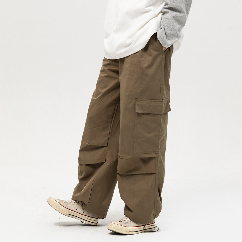 1M26 日系復古軍裝風工裝褲 兩色