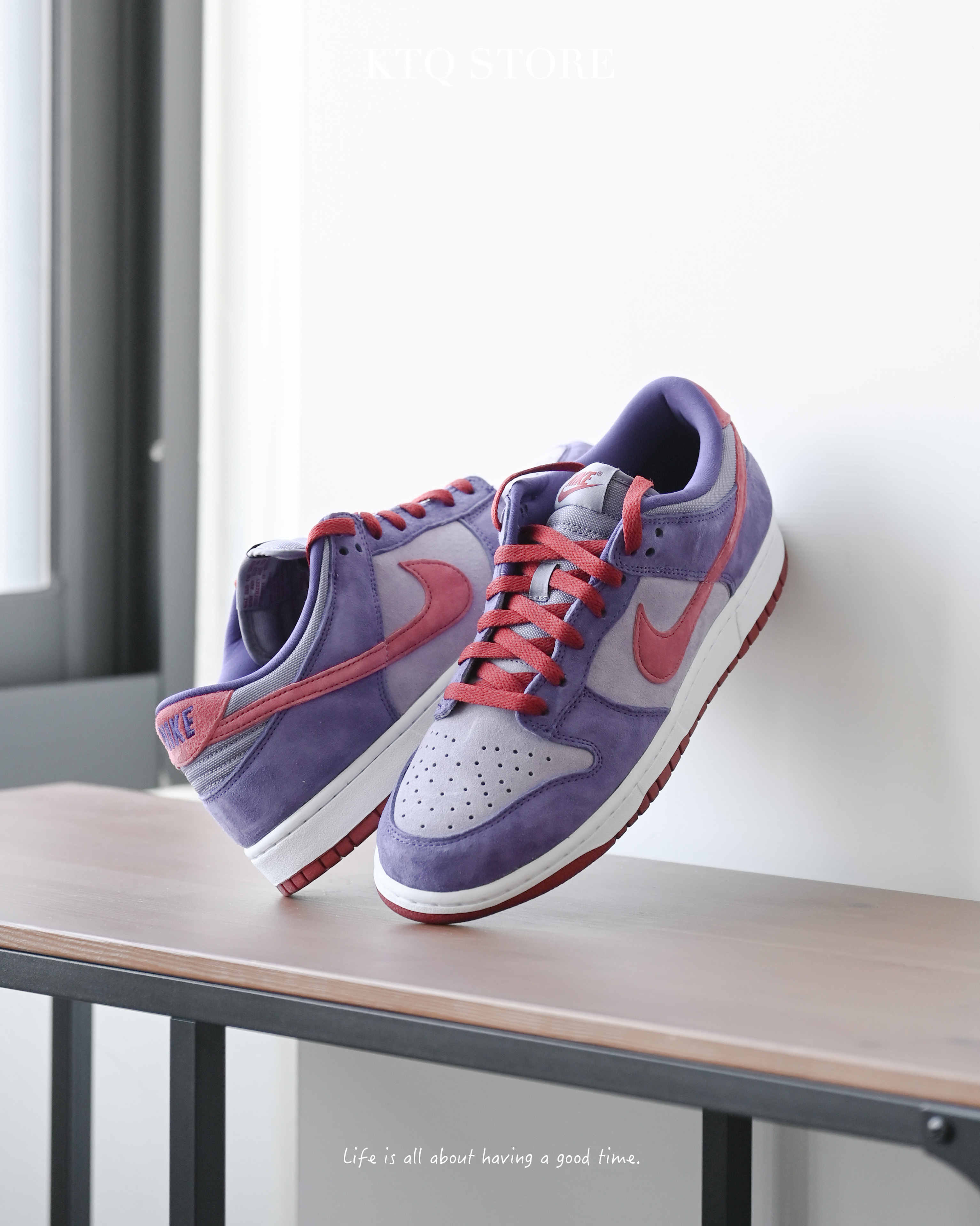 KTQ STORE ‧  Nike Dunk Low Retro Vol. 1 SP 'Plum' 紫 酒紅 CU1726-500