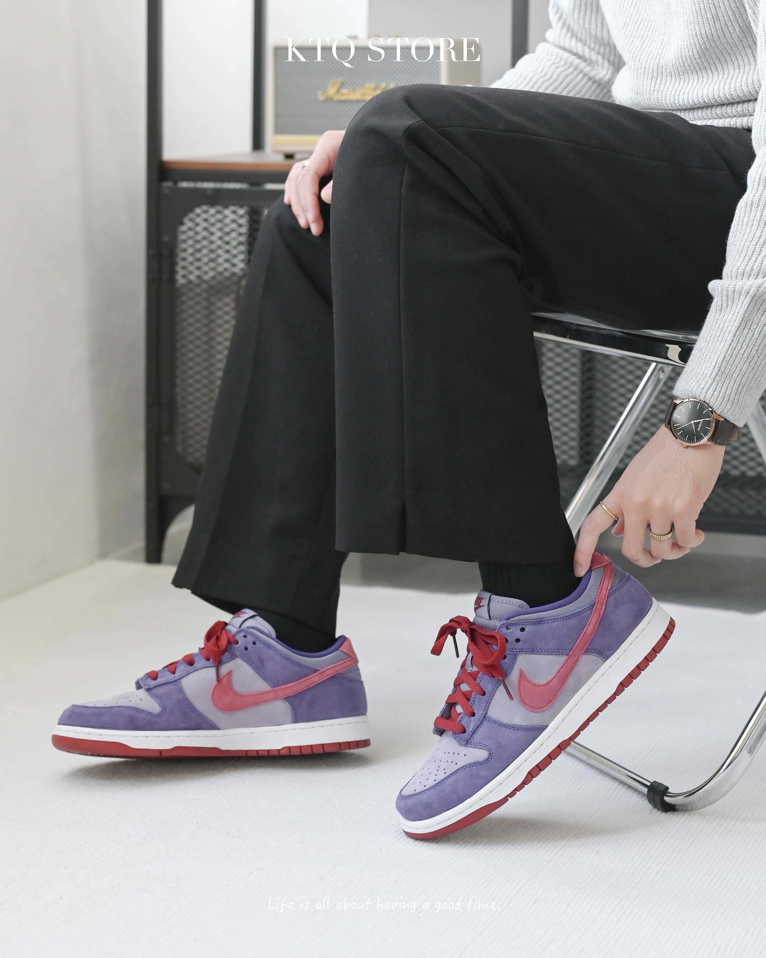 KTQ STORE ‧  Nike Dunk Low Retro Vol. 1 SP 'Plum' 紫 酒紅 CU1726-500