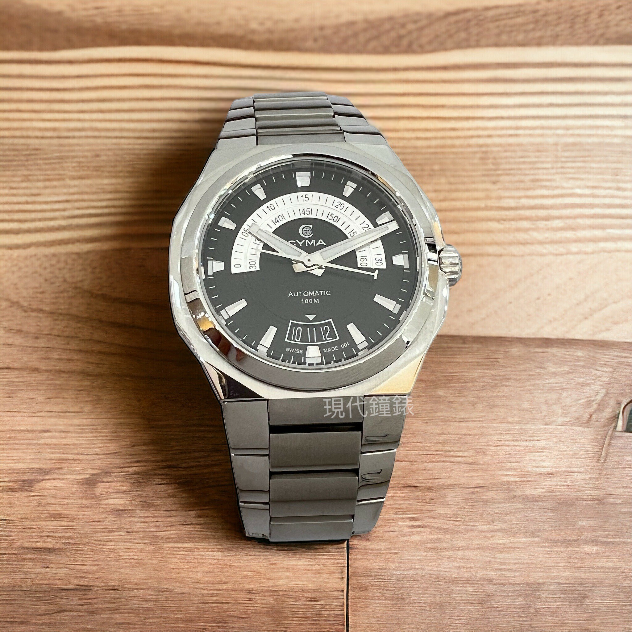 【CYMA 】02-0467-001 40mm Modern Watch