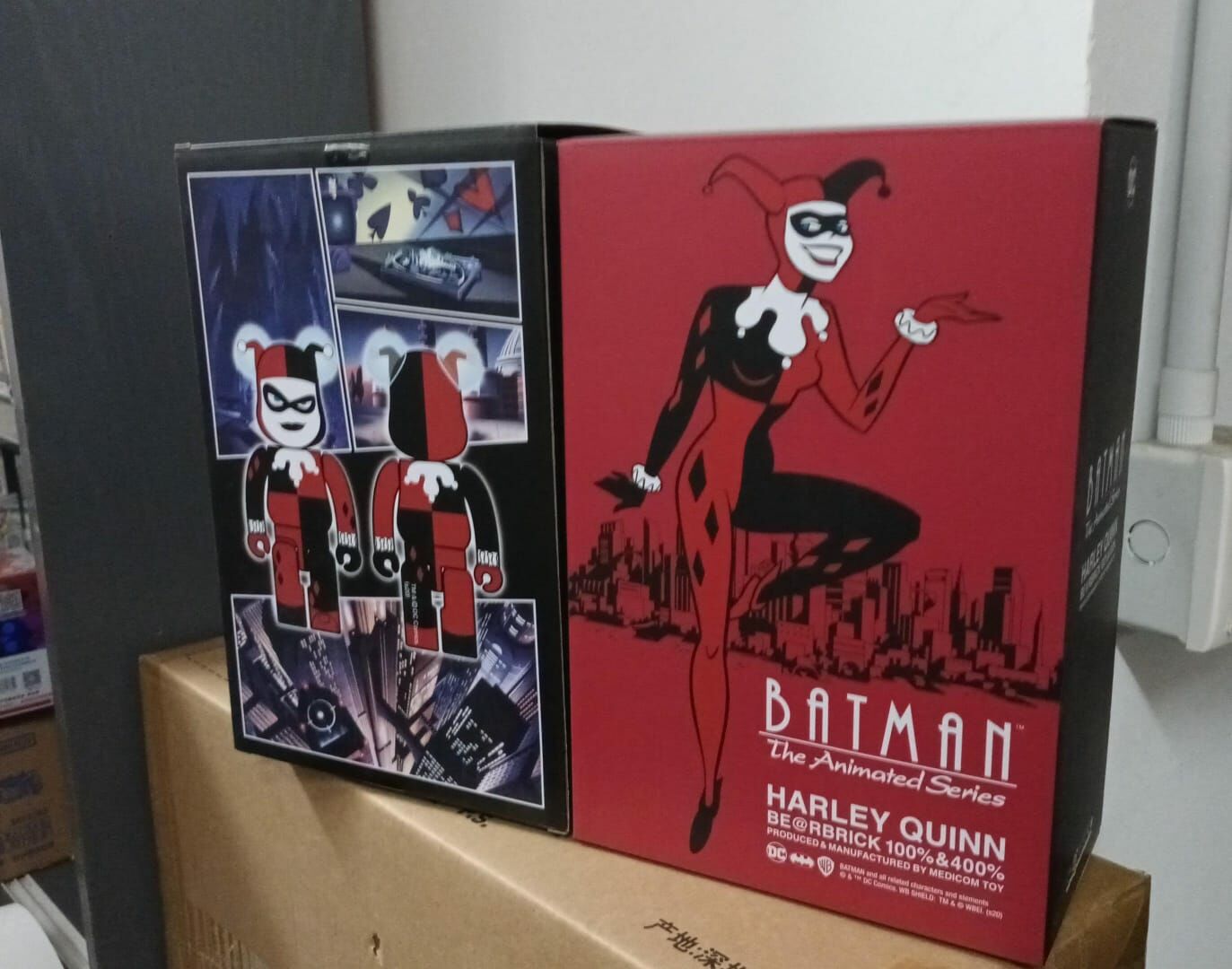 全新 Bearbrick  400% harley Quinn