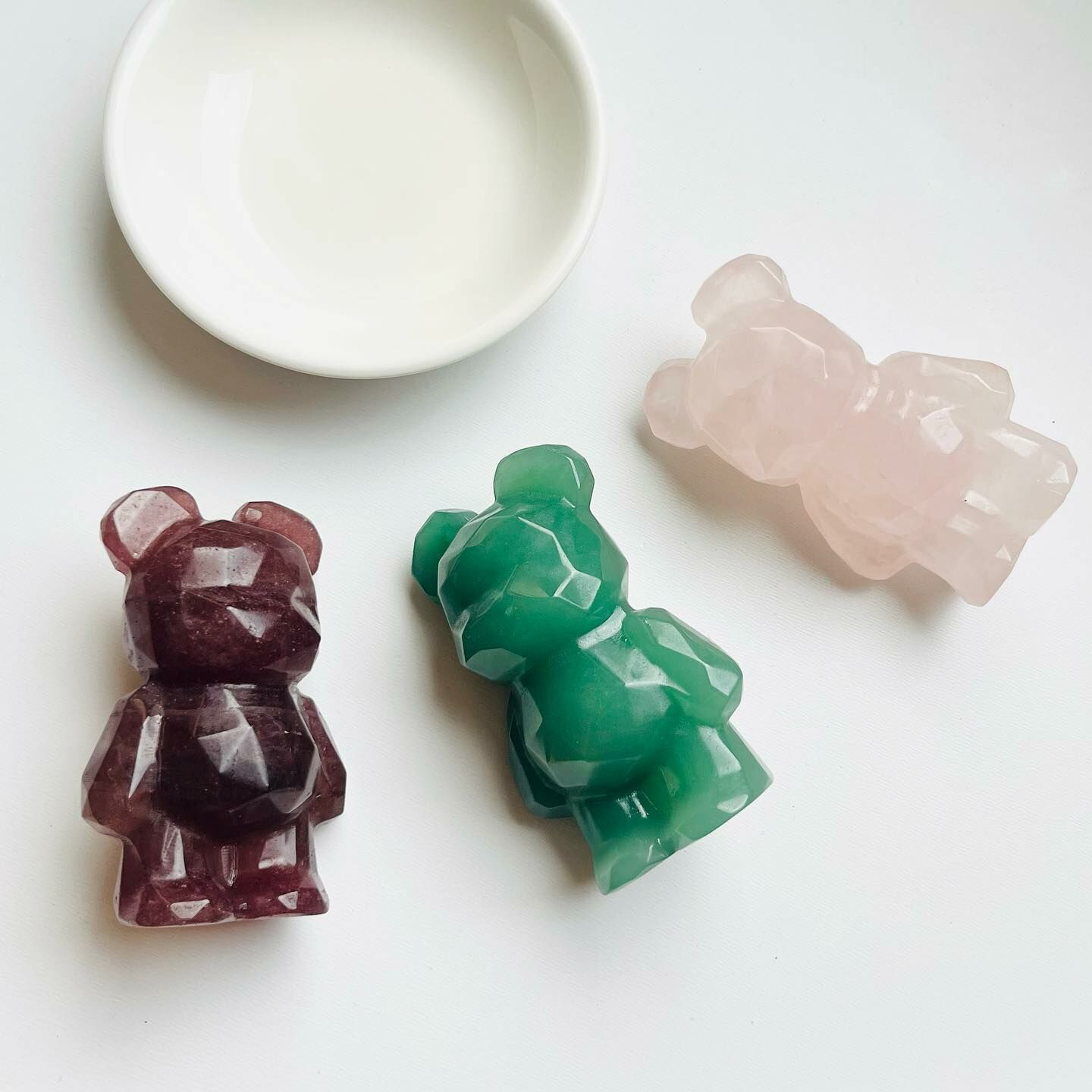 [原石] 水晶暴力熊公仔 水晶公仔