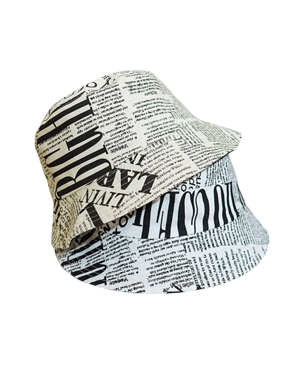 字母雙面漁夫帽