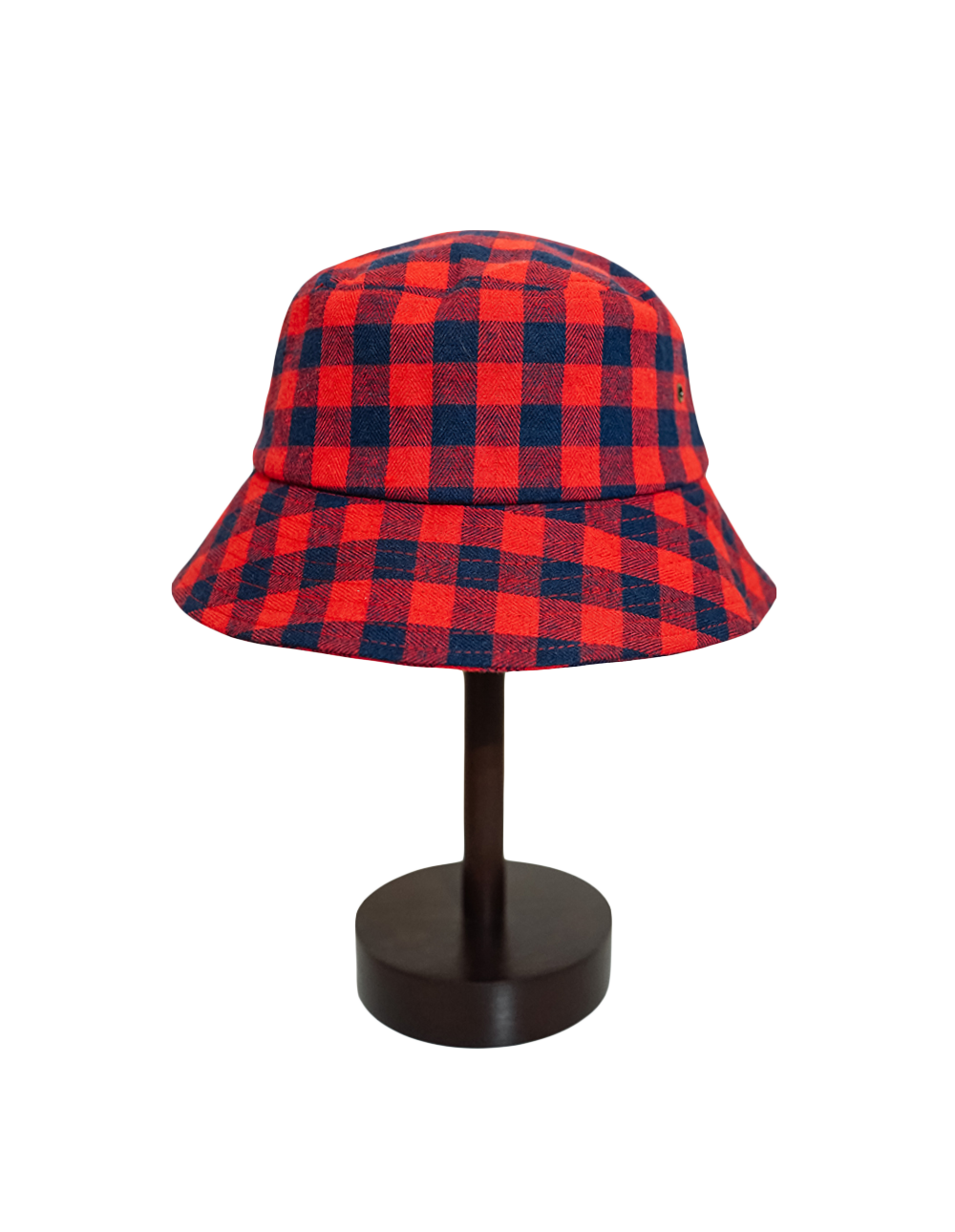 格紋漁夫帽