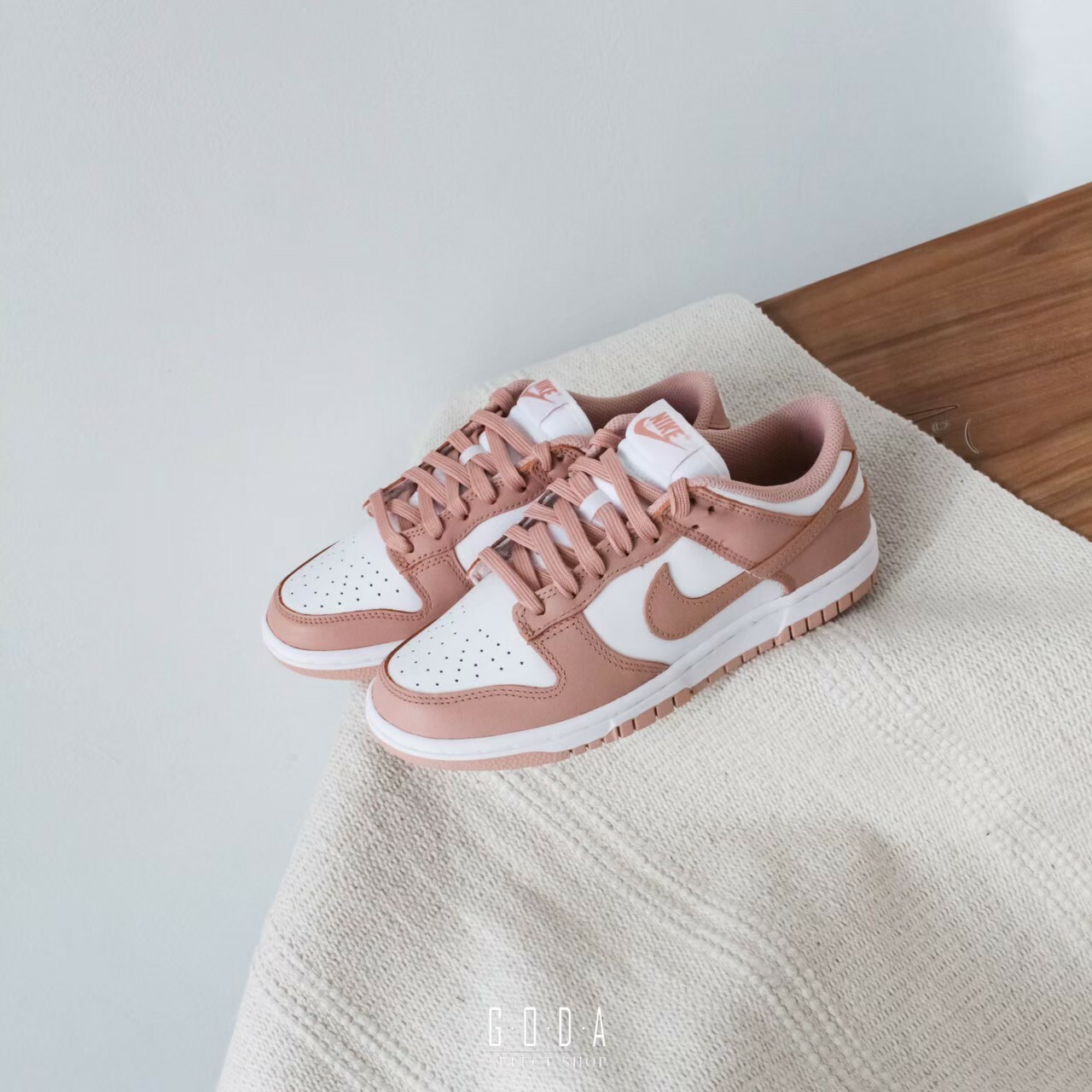 Nike Dunk Low W Rose Whisper 玫瑰粉 白粉 女鞋 DD1503-118
