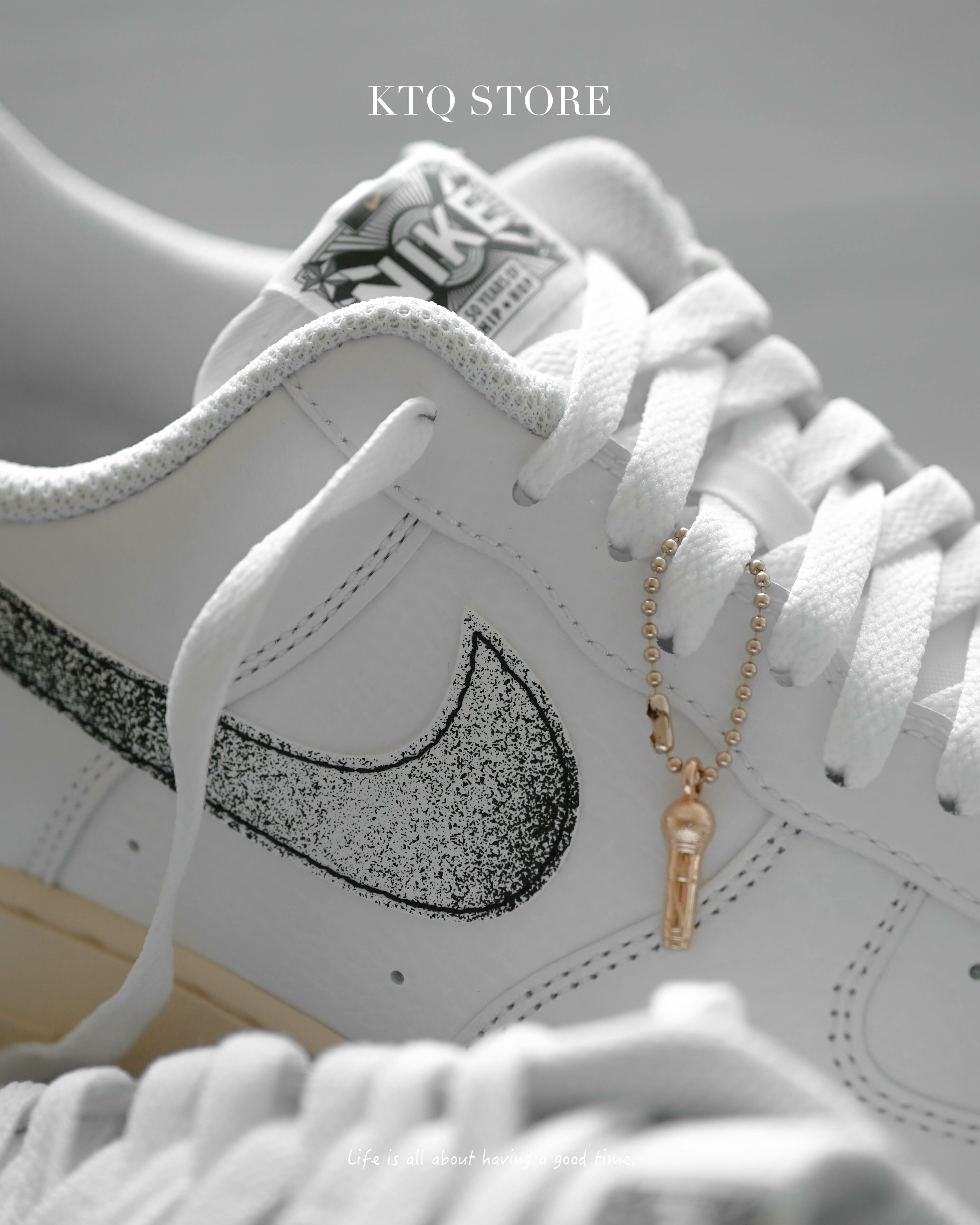 KTQ STORE ‧  Nike Air Force 1 Low 白銀 50 "Years Of Hip-Hop" DV7183-100