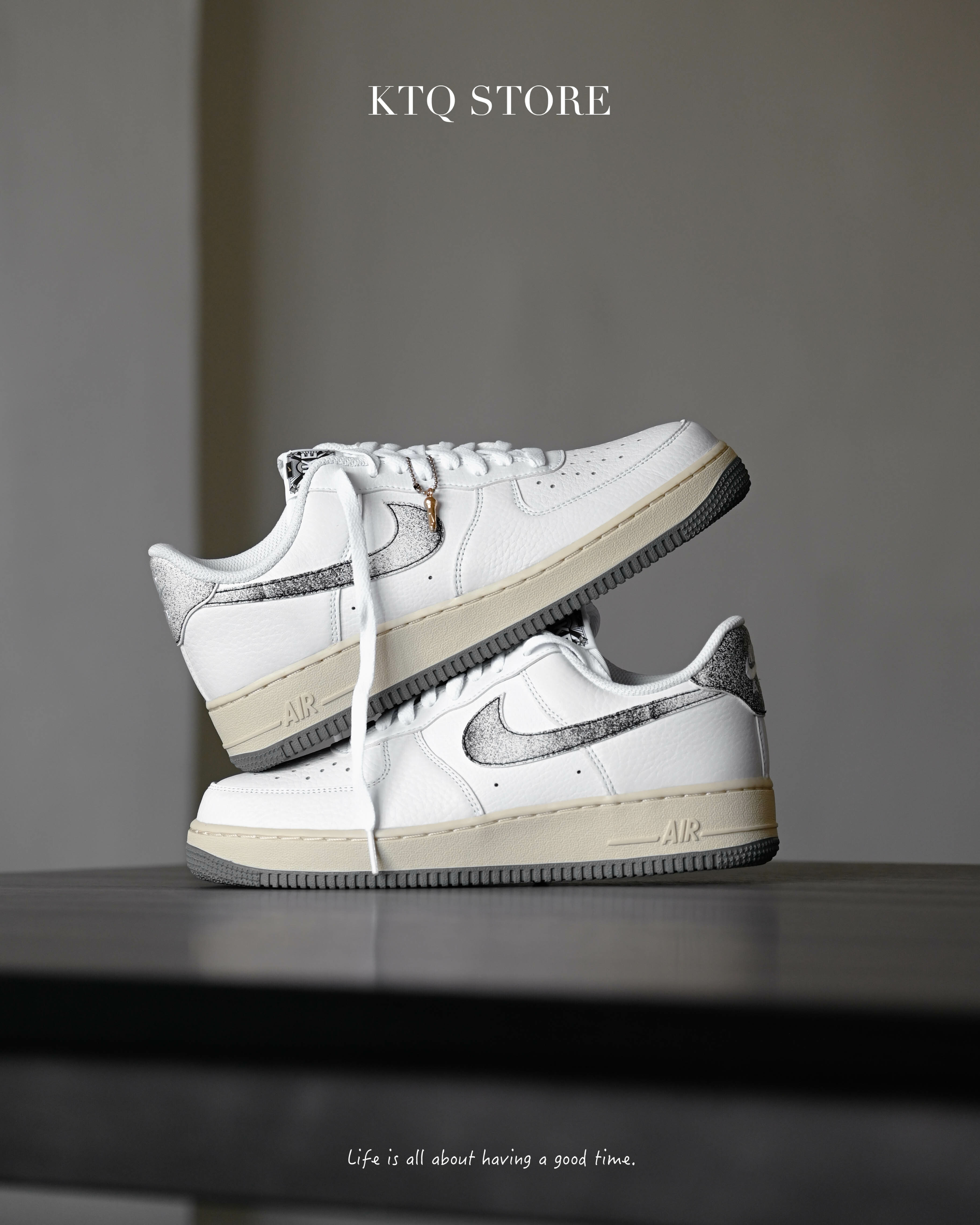 KTQ STORE ‧  Nike Air Force 1 Low 白銀 50 "Years Of Hip-Hop" DV7183-100