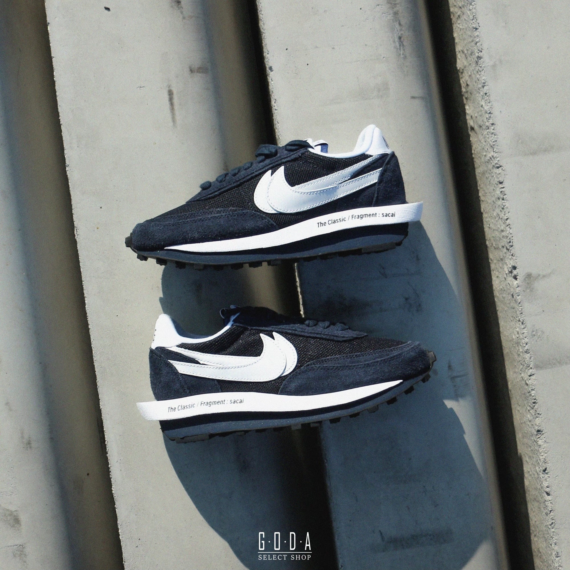 (聯名款) Sacai X Fragment Design X Nike Ldwaffle 藍色 閃電 藤原浩 DH2684-400