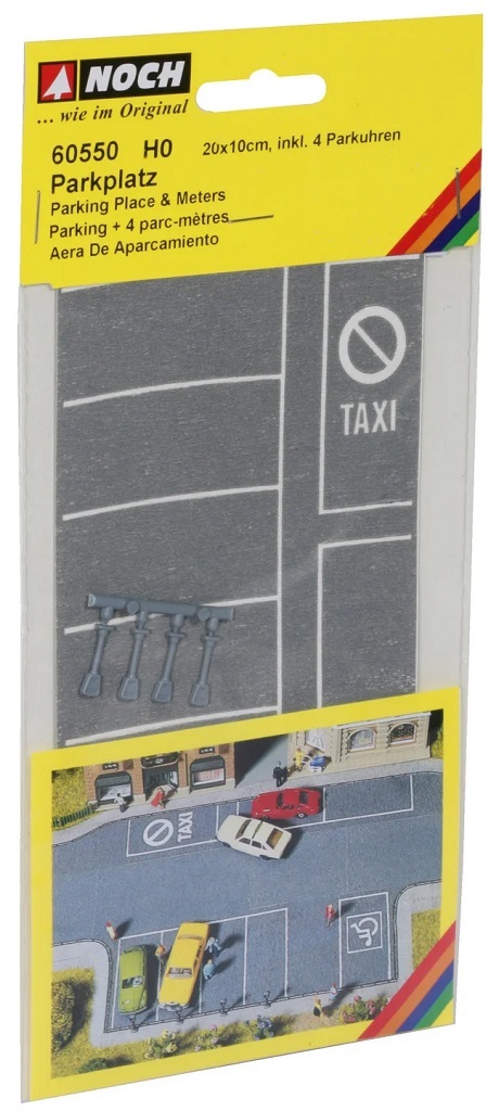 Noch 60550 HO scale Car Park