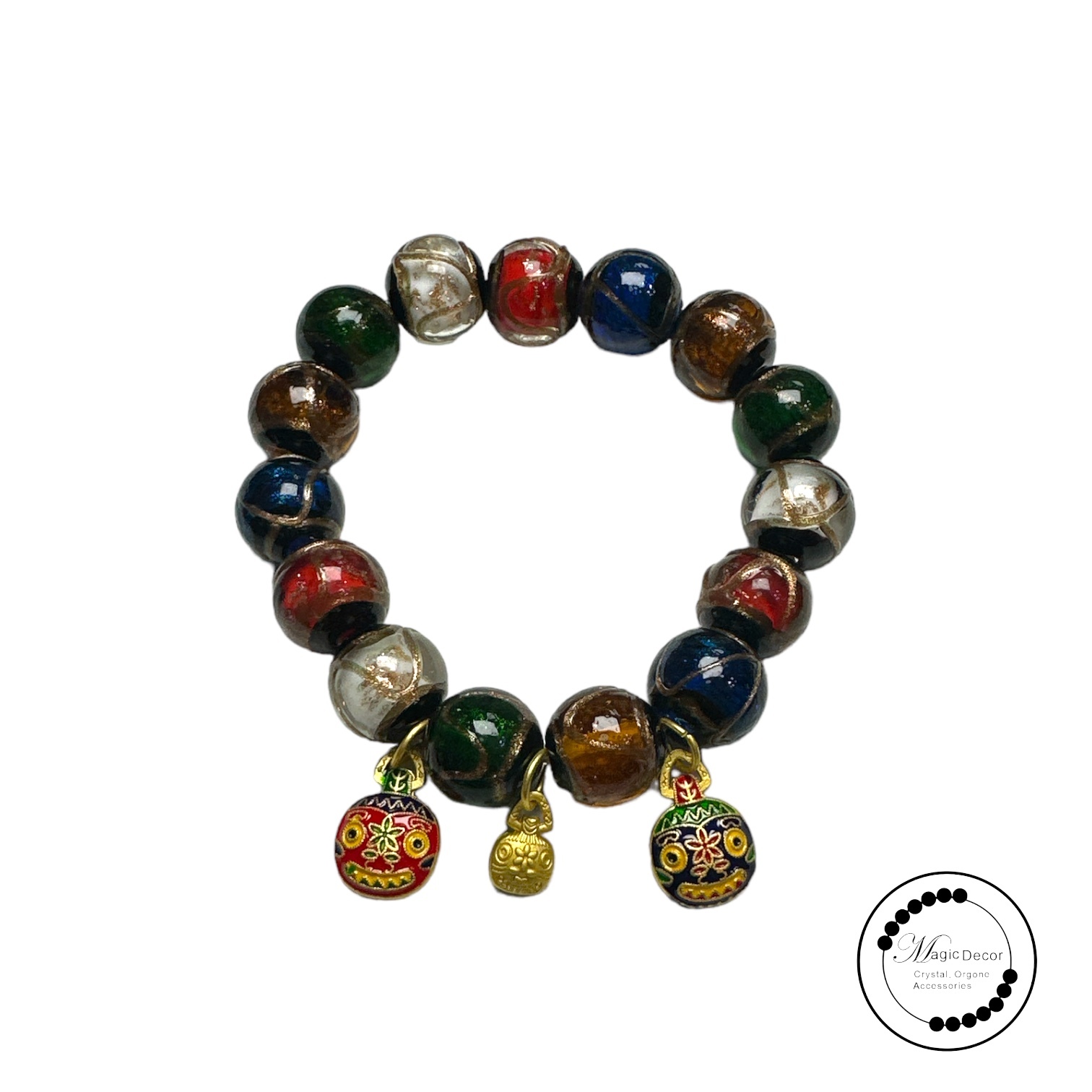 241223-D34 14mm+十全十美雍宮琉璃手串（咬金獸版）