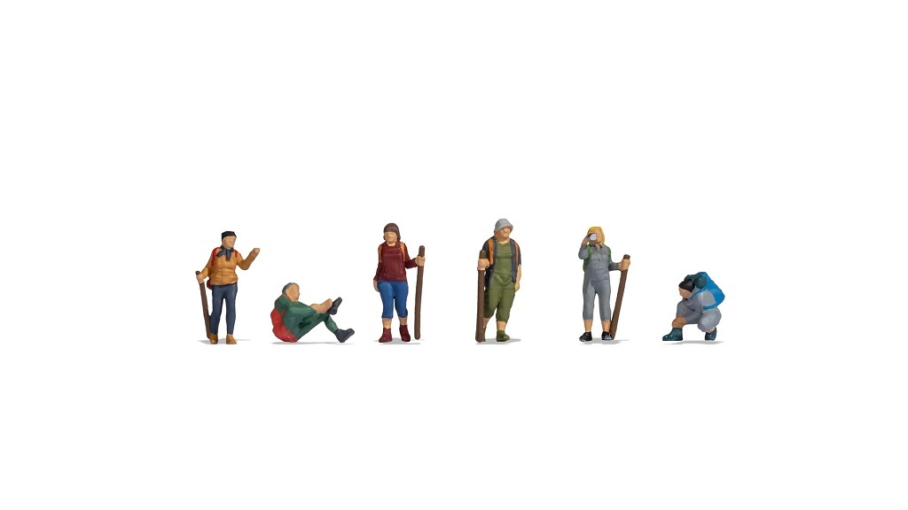 Noch 15868 HO規 Pilgrims 朝聖者.徒步旅行