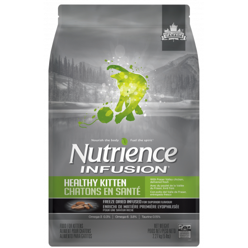 Nutrience – Infusion 凍乾外層幼貓配方 (鮮雞肉味) Kitten 5lb