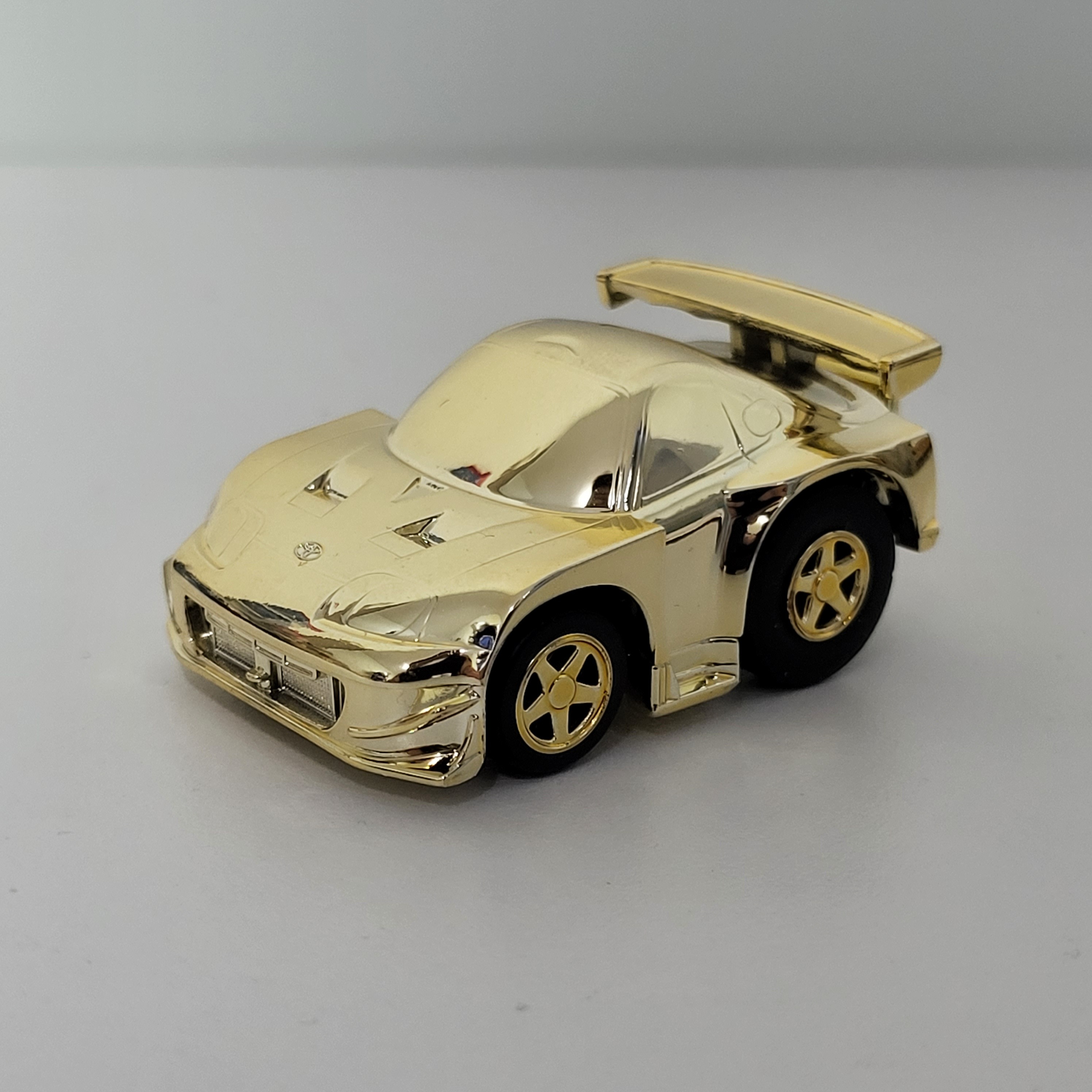Choro Q Toyota Supra Super GT Chrome Gold