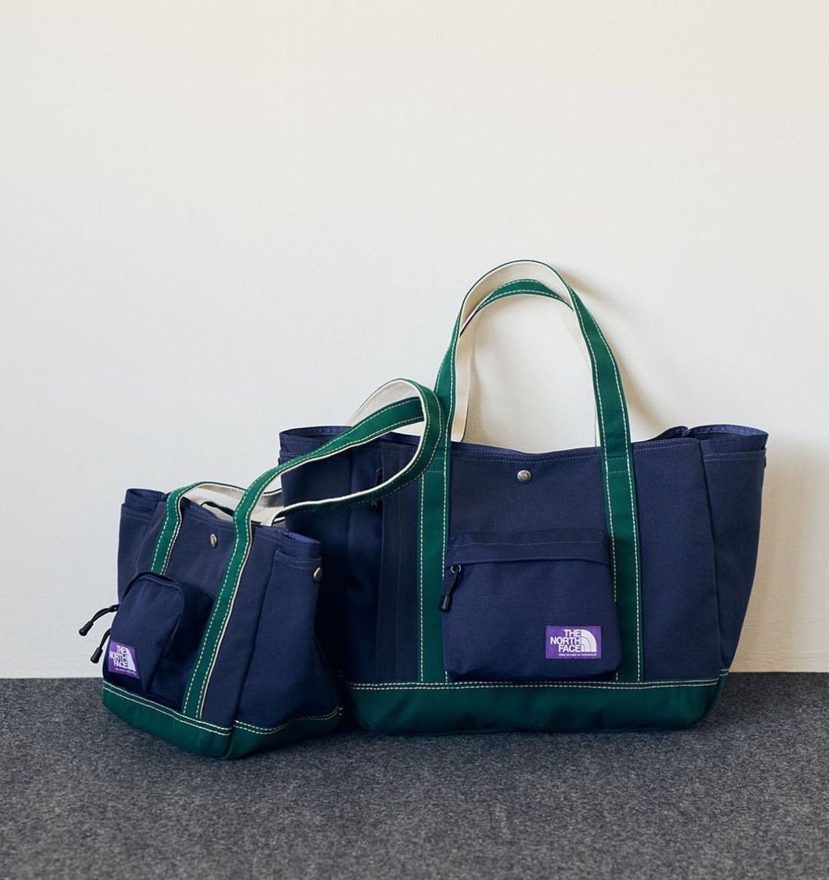 日本 TNF 紫標 CORDURA Canvas Field Tote