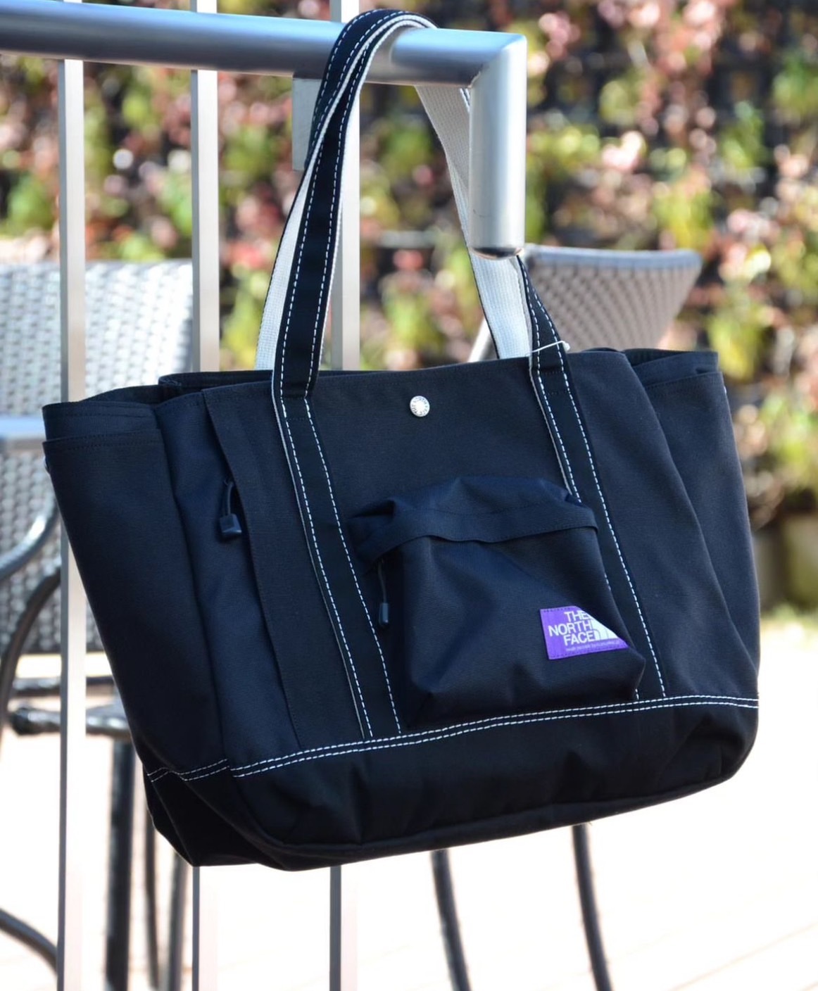 日本 TNF 紫標 CORDURA Canvas Field Tote