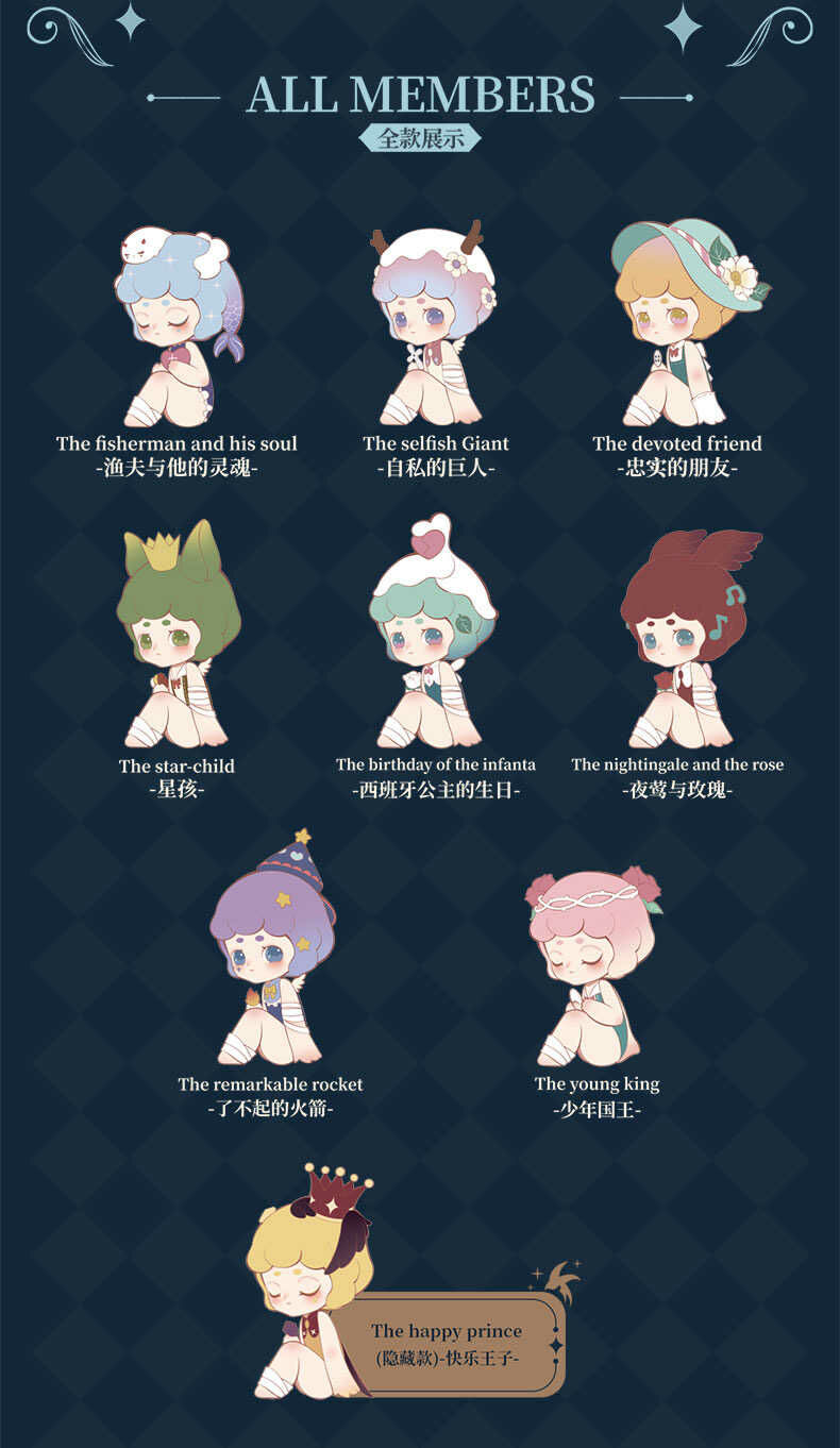 ZURA 日版 盒玩 Mana 王爾德 童話系列 隨機出貨