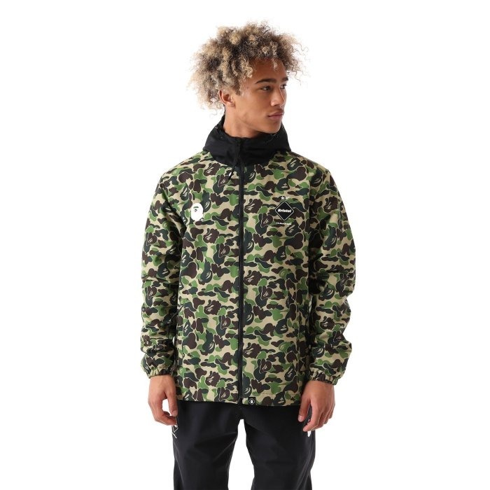 2019SS BAPE x FCRB SEPARATE PRACTICE JACKET 外套現貨拆一半