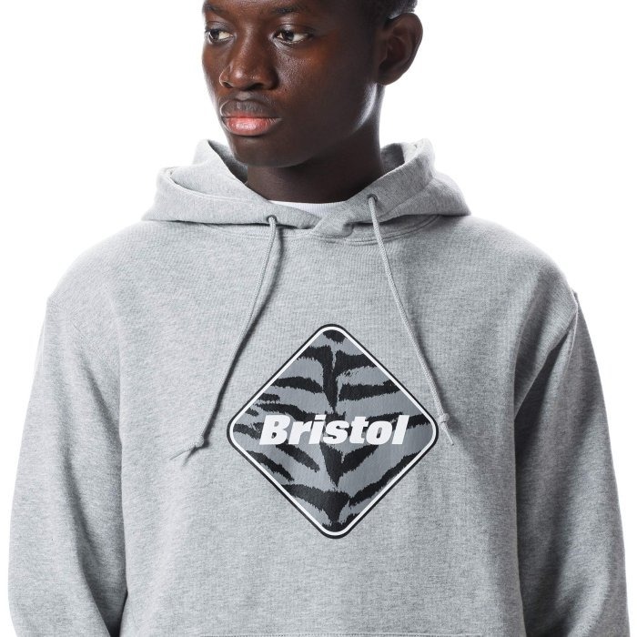F.C.Real Bristol FCRB EMBLEM TIGER SWEAT HOODIE 虎紋 帽T