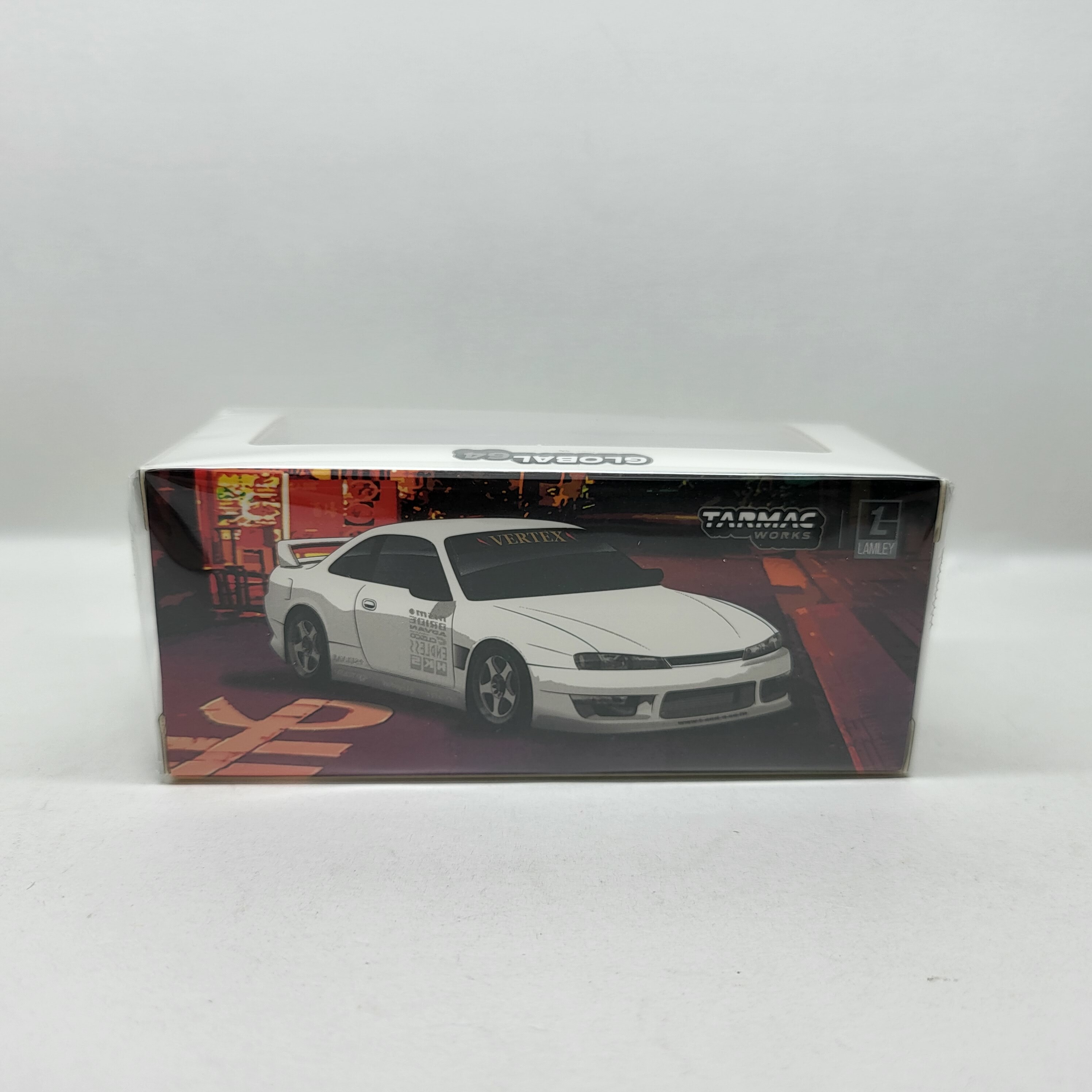 Tarmac 1:64 Vertex Nissan Silvia S14 White