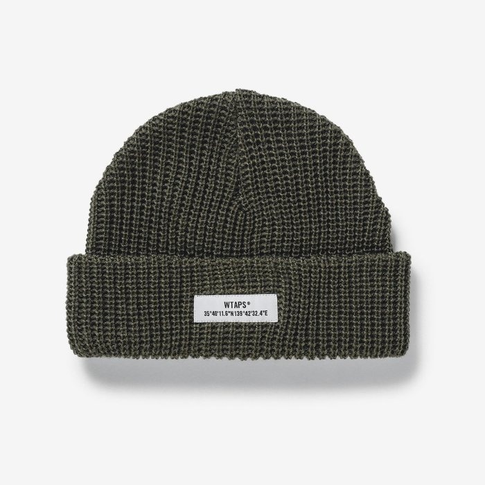 2020AW WTAPS BEANIE WOAC 保暖短毛帽LOGO 四色現貨