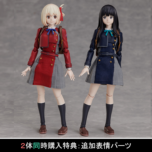 「ACG.GO」「預購」日版 ANIPLEX BUZZmod. 井之上瀧奈/錦木千束 Lycoris Recoil 莉可麗絲 1/12 可動模型