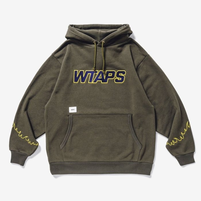 2020AW WTAPS DRIFTERS HOODED COPO 火焰 刺繡 帽T LOGO 現貨