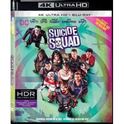 自殺特攻：超能暴隊 (2016) (UHD+BD雙碟加長版) [訂貨]