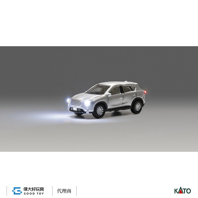 KATO 24-680B (N) SUV車 銀 (頭/尾燈 亮燈)