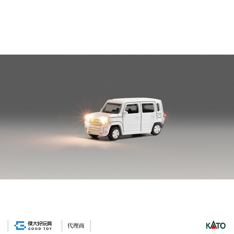 KATO 24-683A (N) 輕SUV 白 (頭/尾燈 亮燈)