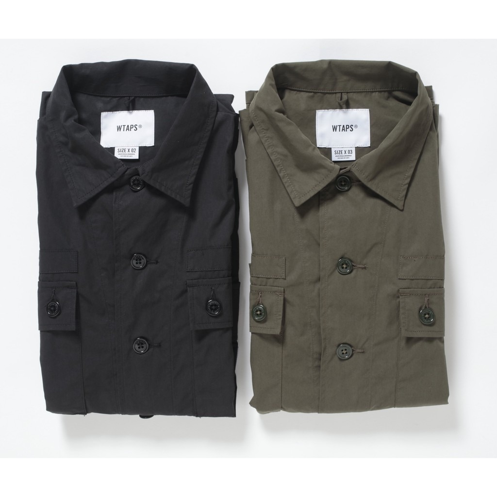 2018SS WTAPS JUNGLE LS / SHIRT.COPO.WEATHER 四口袋軍襯衫現貨