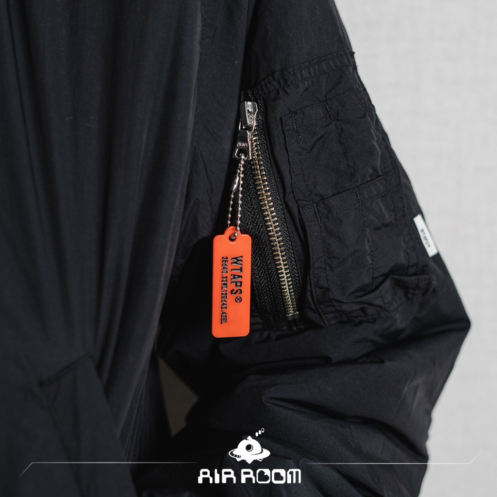 2018AW WTAPS I AM / JACKET NYLON TAFFETA MA-1 空軍 外套 黑色 現貨