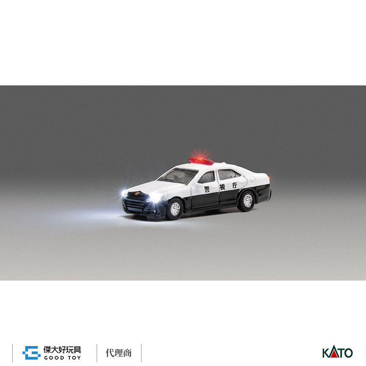 KATO 24-684D (N) 警車 (頭/尾燈 亮燈)