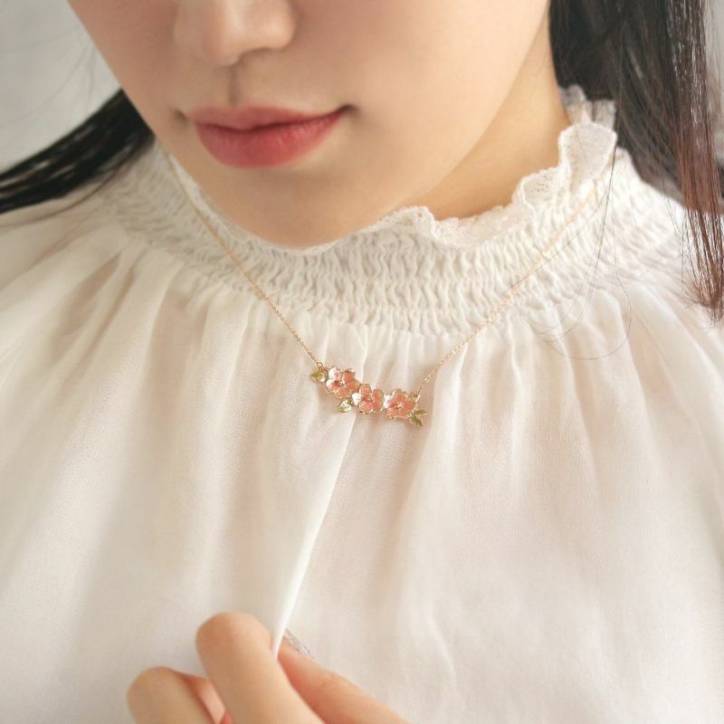 [日本制]櫻花頸鏈