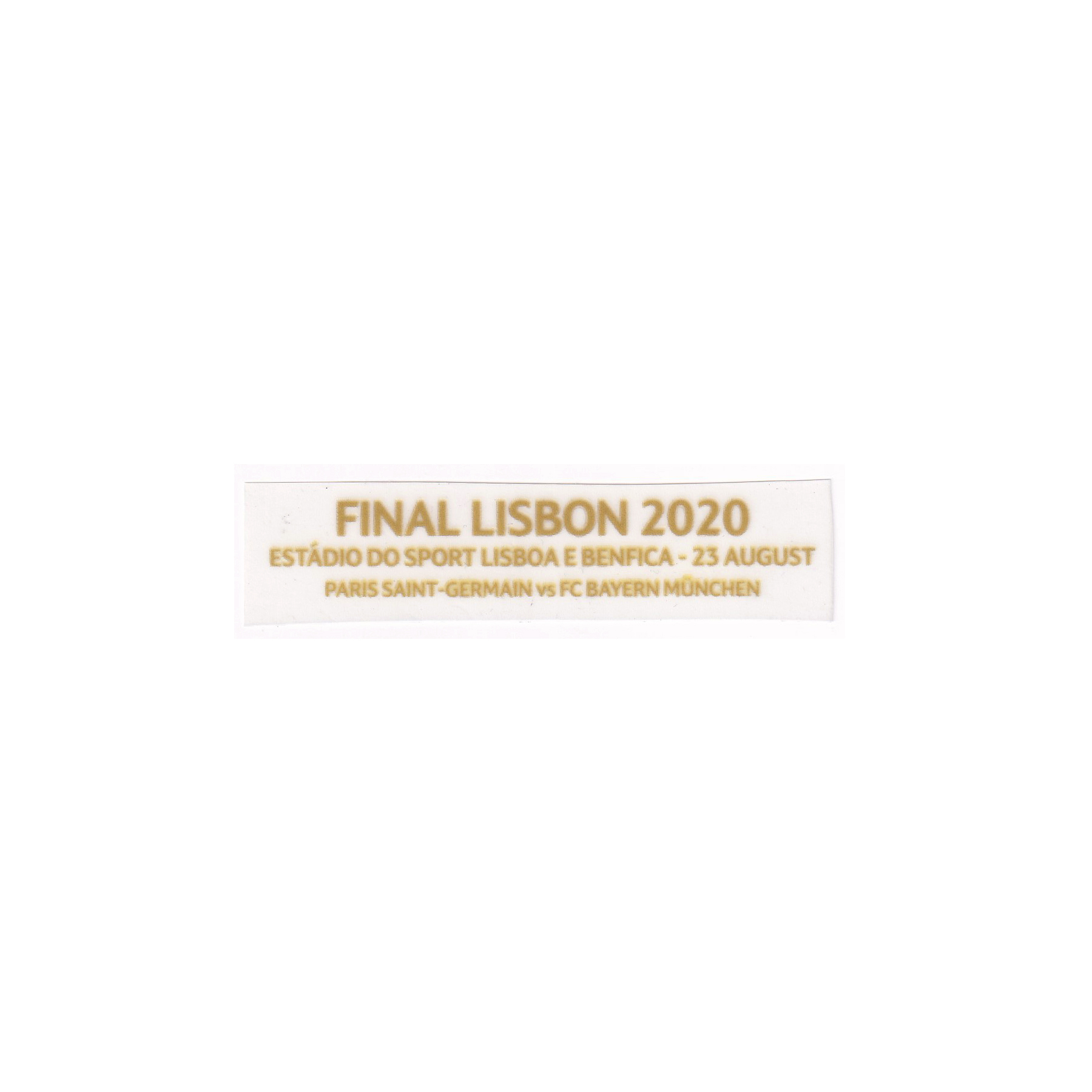 歐聯決賽對賽日期2020 【DIY產品】