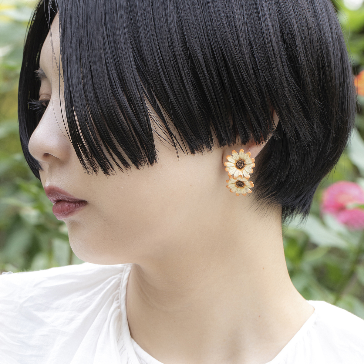 異果菊耳環
