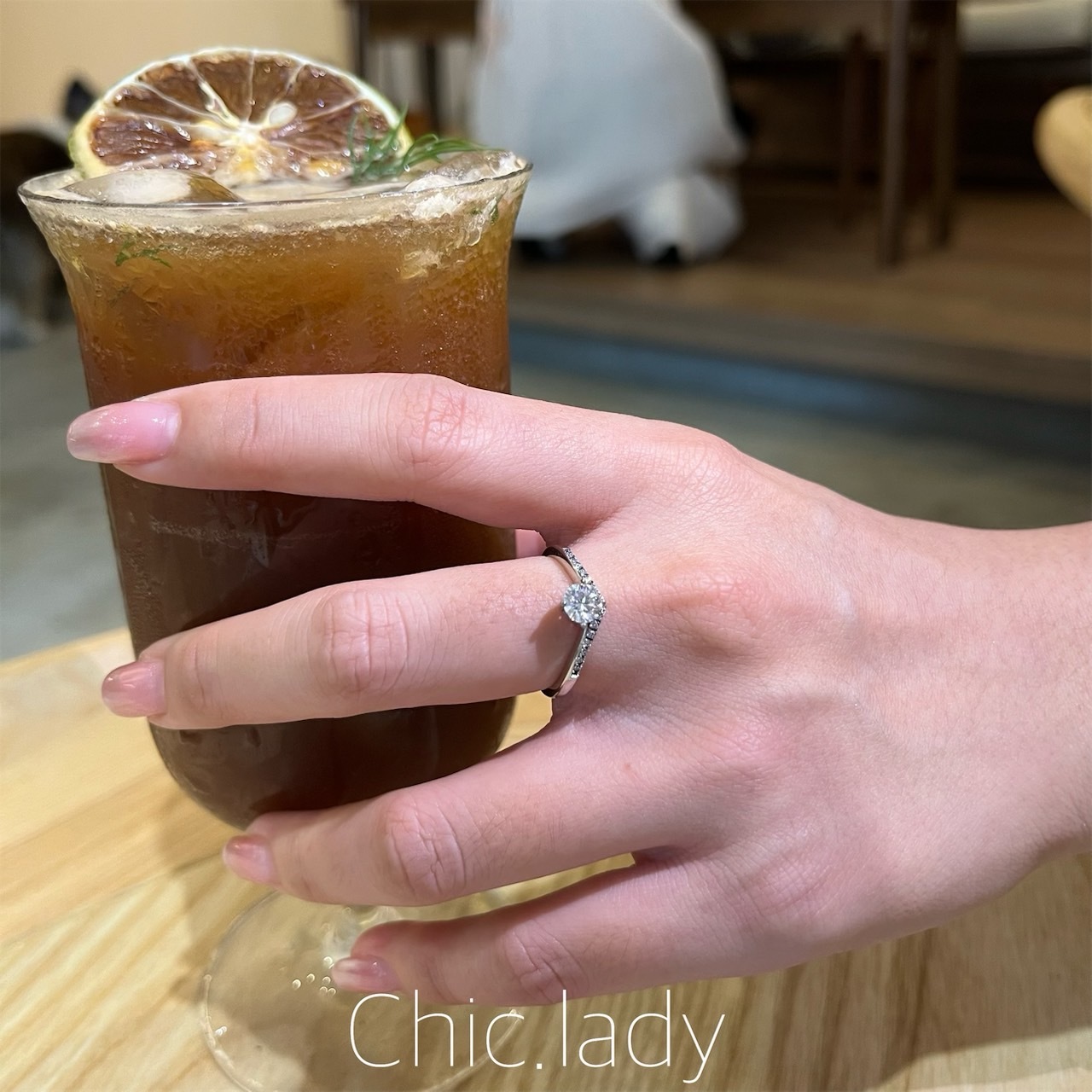 Ring| 一克拉V型莫桑鑽戒