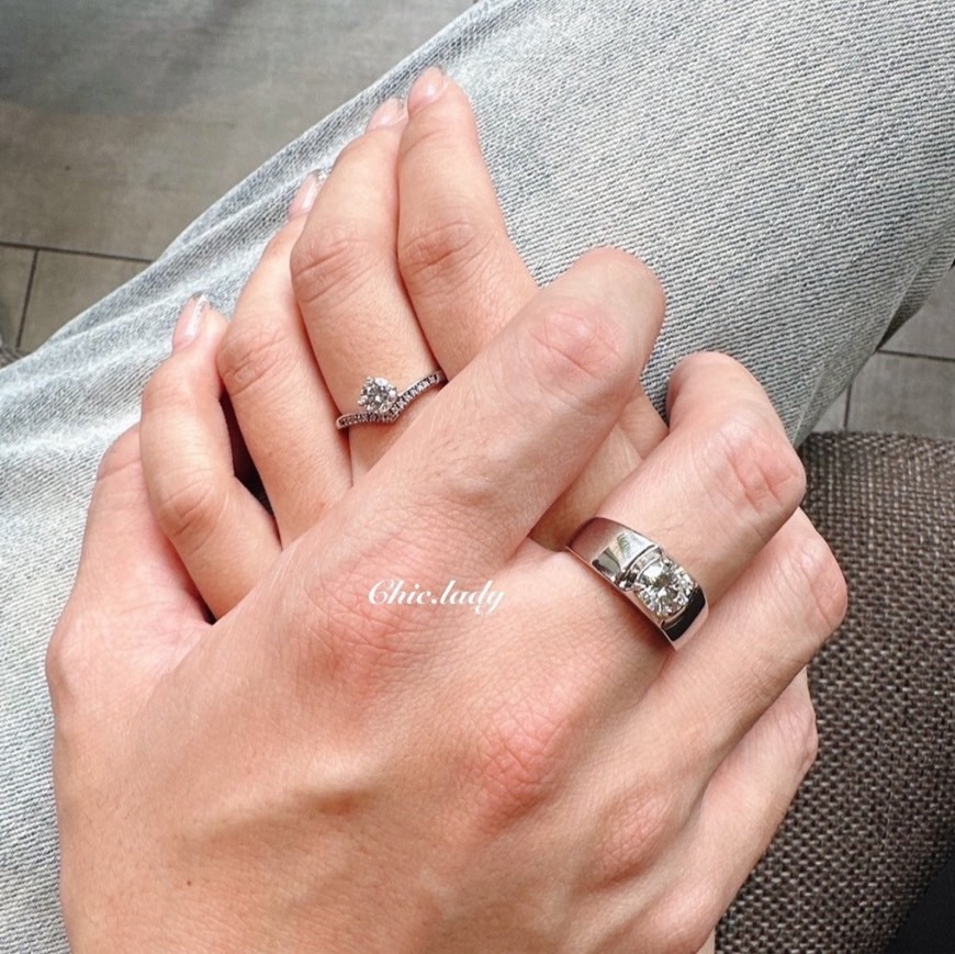 Ring | 男款莫桑鑽戒