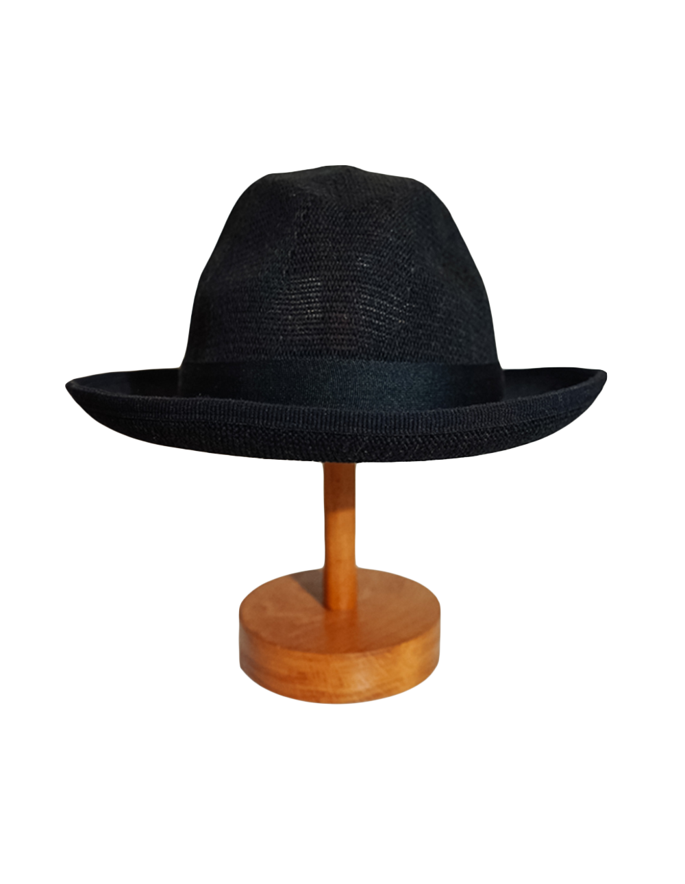 滾邊針織凹頂紳士帽