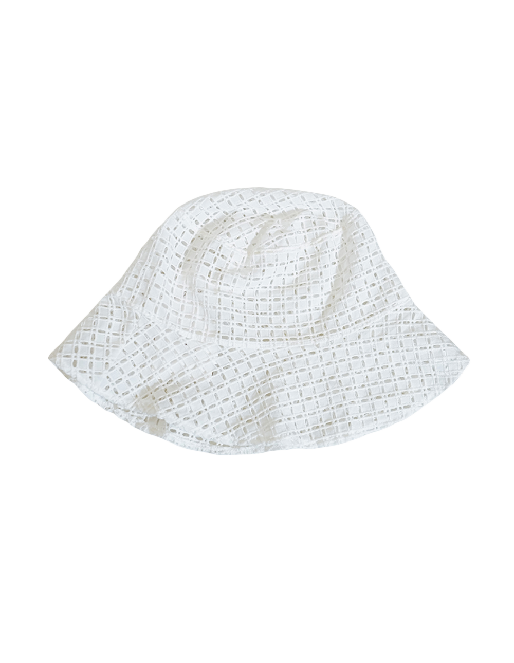 燒花洞洞造型漁夫帽