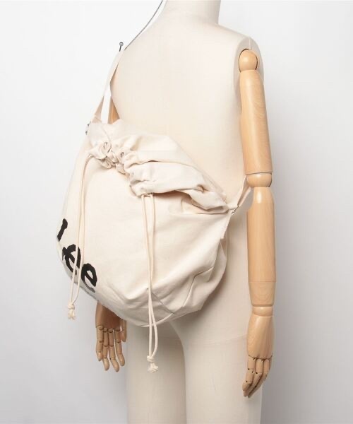 Lee / 索繩帆布斜孭袋