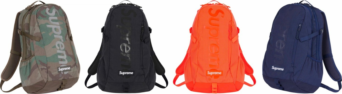 現貨Supreme SS24 Backpack Black