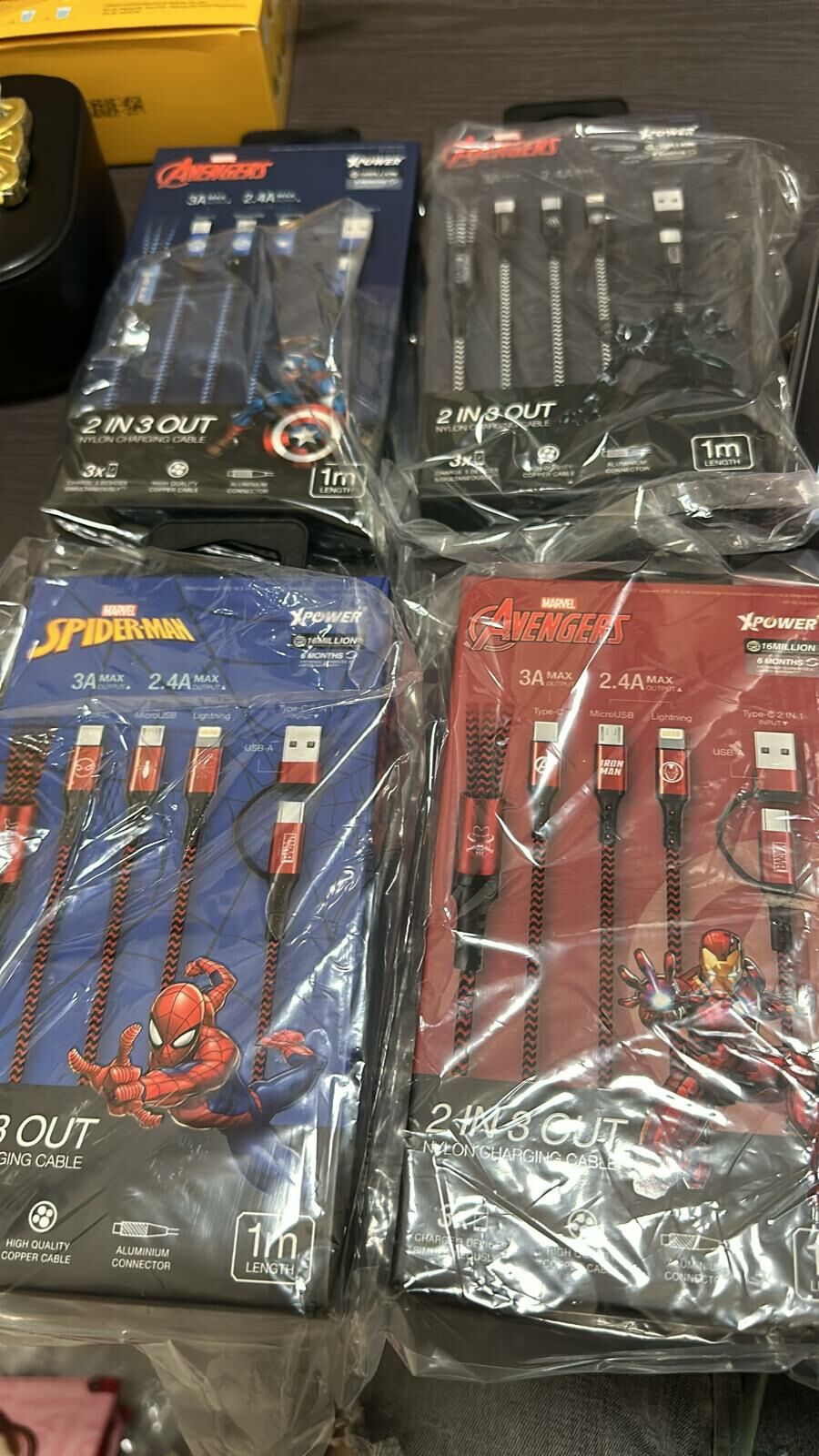 cc7850 xpower2出3高速充電編織線 89/1 175/2**