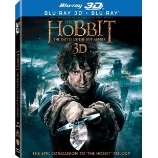 HOBBIT, THE: THE BATTLE OF THE FIVE ARMIES (Blu-ray 3D + Blu-ray)