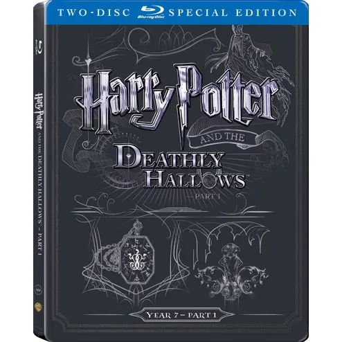 HARRY POTTER AND THE DEATHLY HALLOWS - PART 1 (Steelbook) (Blu-ray)